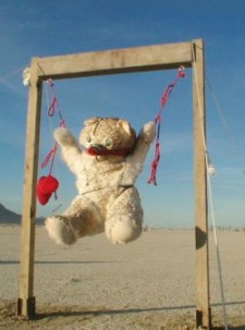 Bondage Bear at Burning Man