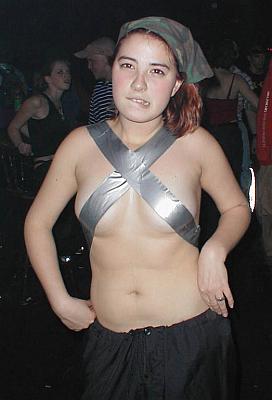duct tape harness