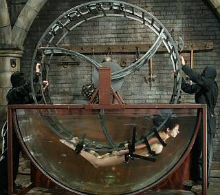 water bondage dunking wheel