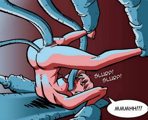 held down for forced tentacle sex