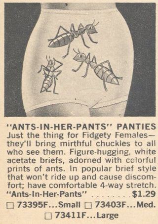 ants in her pants