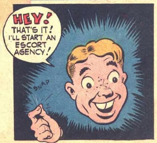 Archie escort agency idea
