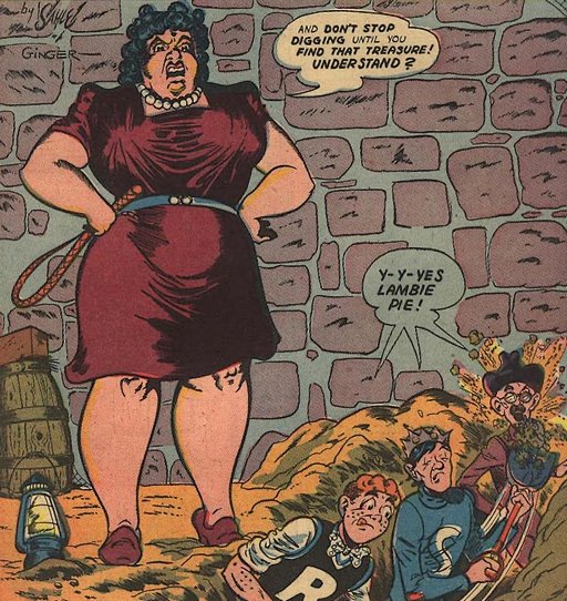 femdom giantess makes archie and jughead dig for treasure