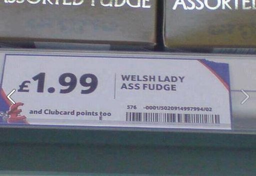 ass fudge on sale!