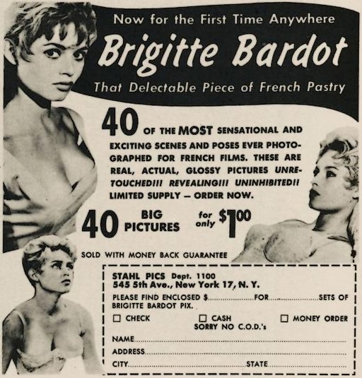 brigitte bardot sexy photos ad