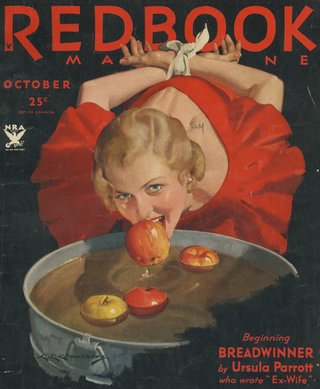 bobbing for apples with her hands tied - the sexy party games of 1933