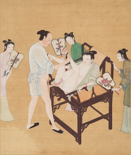 emperor-style sex furniture fucking in ancient china