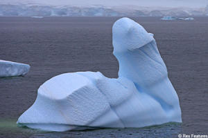 Cockberg, an iceberg that looks like a cock