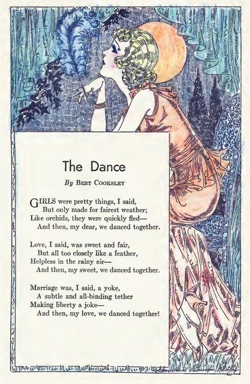 romance poem about a fateful dance