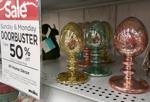 glass easter decorations or butt plugs