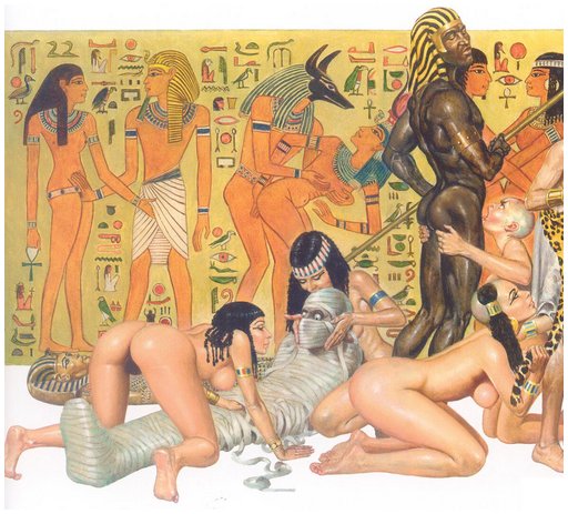 512px x 463px - Egyptian Erotic Art: The Good Stuff - ErosBlog: The Sex Blog