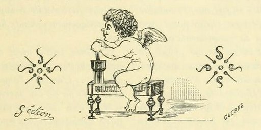 smiling cherub pumps his own enema machine