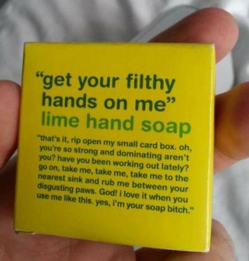 sexy lime hand soap