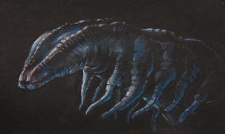 James Cameron\'s maggot monster