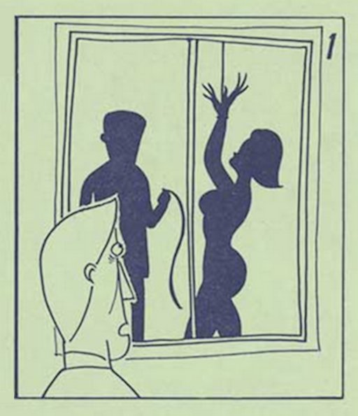 whipping scene for a peeping Tom -- or is it?