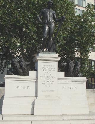 machine gun corp memorial