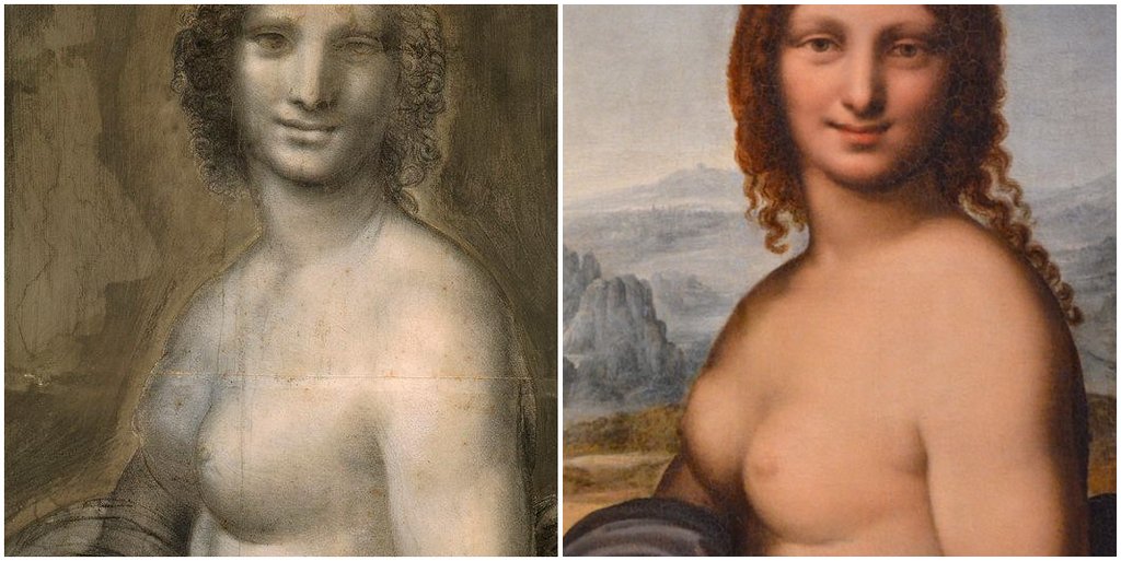 Topless Mona Lisa - ErosBlog: The Sex Blog
