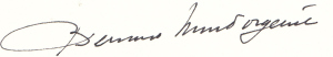 montorgeuil as signed