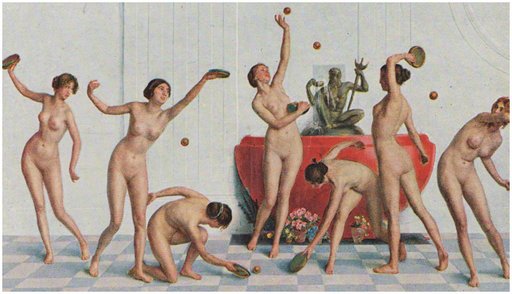 Alfred Schwarzschild naked ladies ball game