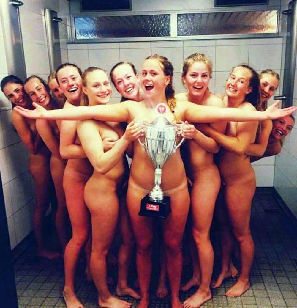 Nude sports team