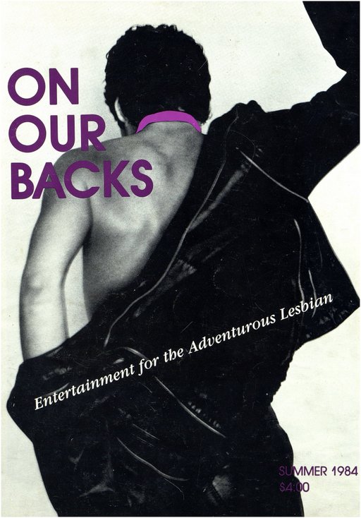 On Our Backs lesbian magazine