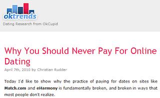 \"the practice of paying for dates...is fundamentally broken\"