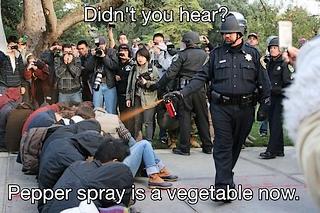 pepper spray is a vegetable 