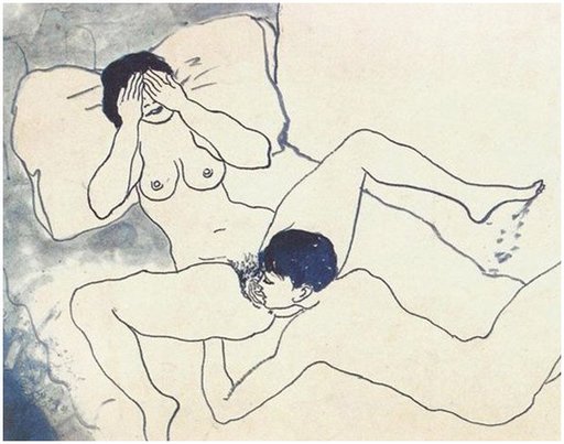 lesbian cunnilingus pussy licking by picasso