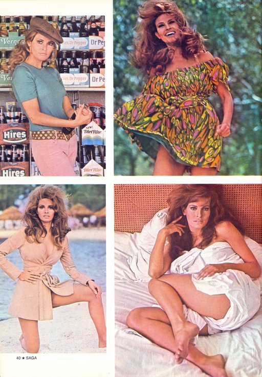 Raquel Welch pictorial - page two assorted random photos