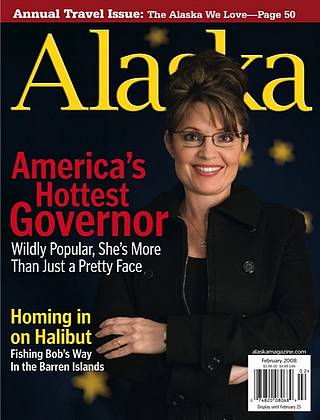 Alaska governor Sarah Palin as America\'s hottest governor