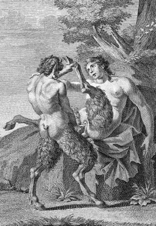 male and female satyrs go at it