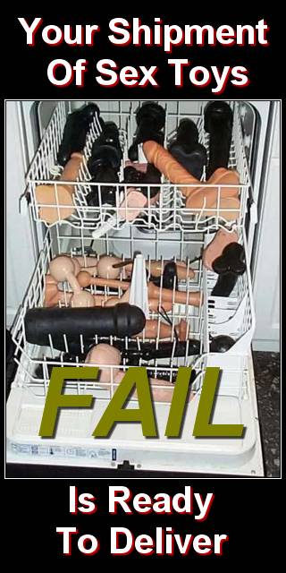 LOLfail sex toy washing