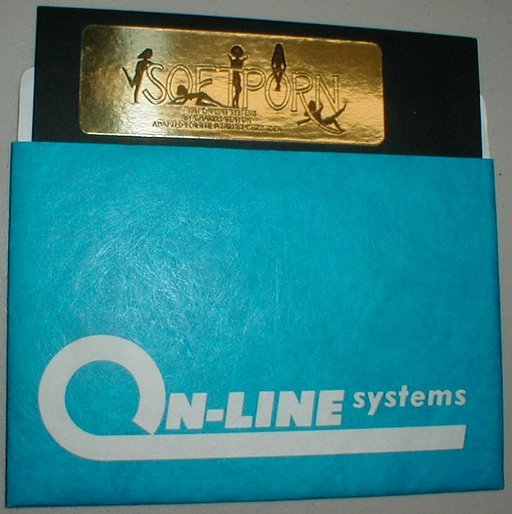 floppy disk for Softporn Adventure, 1981
