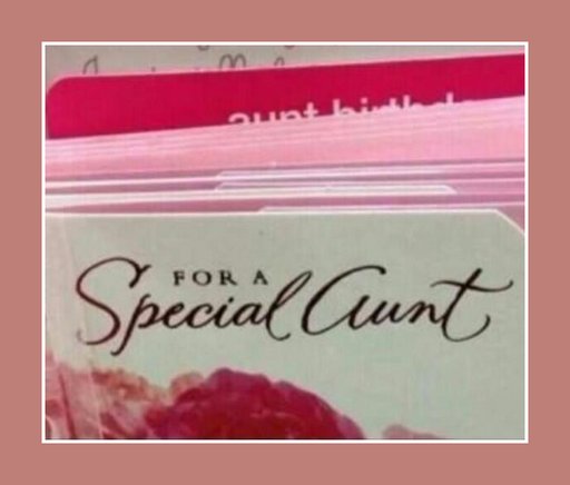 special-cunt-card