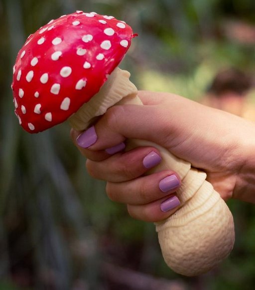 mushroom handjob