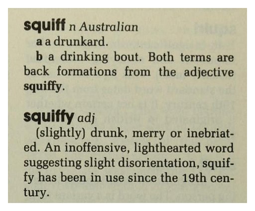 squiff dictionary entry