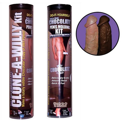 kit for making a chocolate replica of your penis
