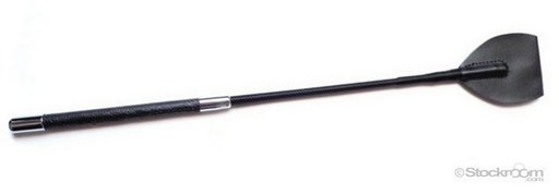 short leather riding crop