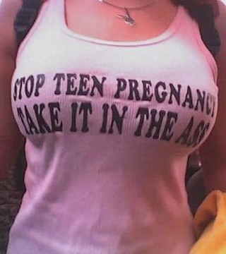 How to stop teen pregnancy: take it in the ass