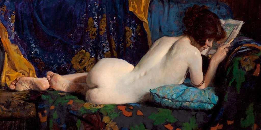 Tagged: sex blogging, big bottom, fine art, nude, pulp art, reading is fun,...