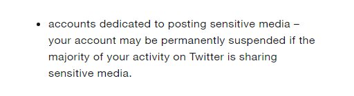 twitter pornocalypse: accounts posting sensitive media subject to banning