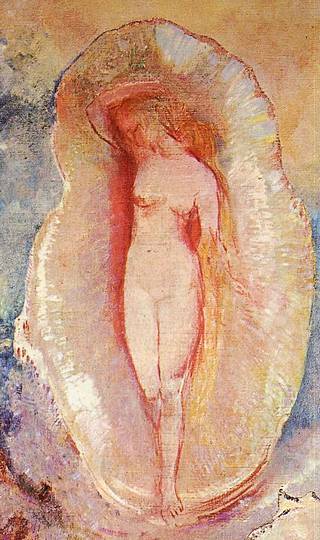 Detail from Odilon Redilon\'s Birth of Venus