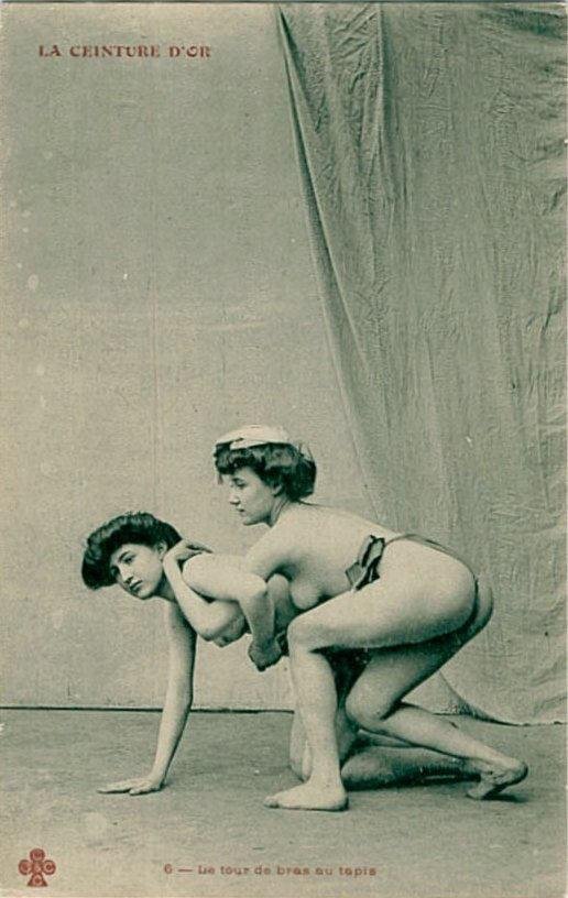 Nude Retro Horror - Vintage Nude Wrestling Women - ErosBlog: The Sex Blog