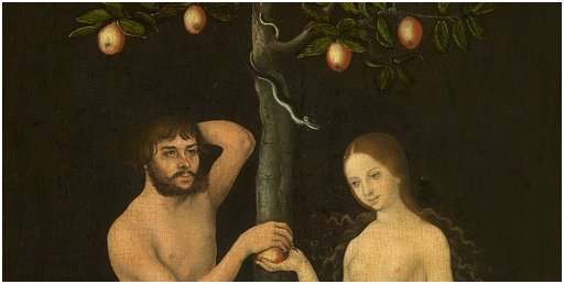 Lucas Cranach -- Adam and Eve