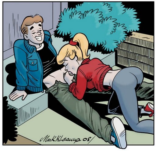 archie andrews gets a comic book hummer from betty cooper
