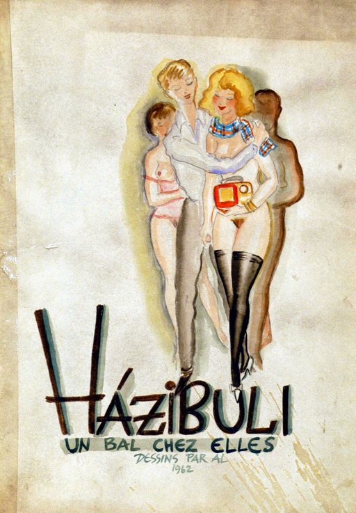 Házibuli: un bal chez elles -- orgy art portfolio cover