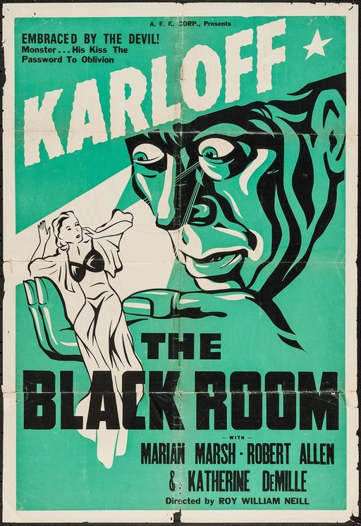 movie poster for The Black Room