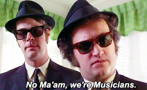 blues brothers we are musicians