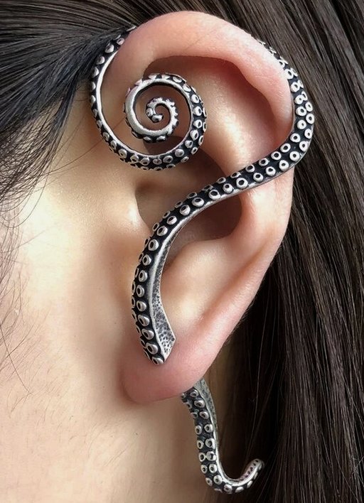 tentacle sex earring