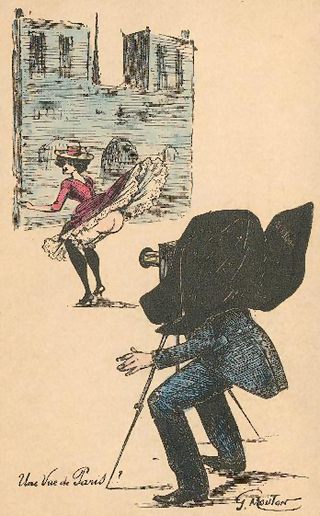 comic view of paris